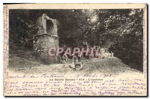 Old Postcard La Sainte Baume Oratory