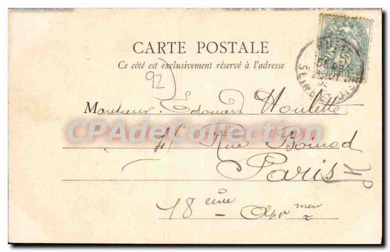 Old Postcard Rueil L'Etang Saint Cucuphat