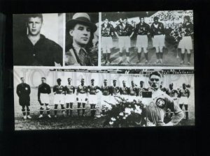 166369 USSR national football team 1933 postcard