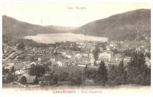 Aerial  View of the Gerardmer   France