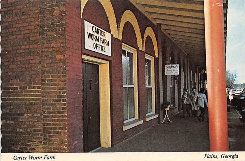 Carter Worm Farm, Plains, Georgia  