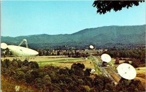 National Radio Astronomy Observatory Green Bank West Virginia Chrome Postcard 