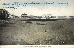 Newburyport Massachusetts MA Plum Island Basin c1910 Vintage Postcard