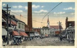 Main St. Amesbury MA Unused