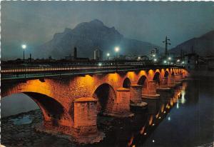 BR268 Lago di Como Lecco Ponte Azzone Visconti di notte  italy