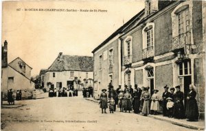 CPA St-Ouen-en-CHAMPAGNE - Route de St-PIERRE (299572)