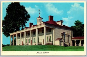 Vtg Mount Vernon Virginia VA Home of George Washington 1950s View Postcard