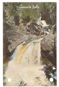 Cascade Falls, Cascade River State Park, Minnesota, Vintage Chrome Postcard