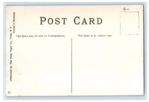 c1910's Reformed Church And Parsonage Street View Fonda New York NY Postcard