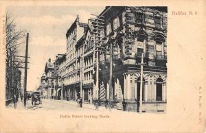 Halifax Nova Scotia Canada Hollis Street Scene Antique Postcard K97775