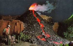 VOLCANO Ghost Town KNOTT'S BERRY FARM c1960s Vintage Postcard