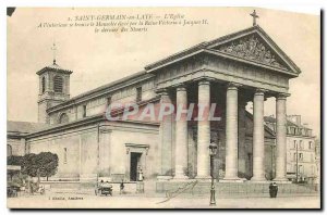Old Postcard Saint Germain en Laye The Church