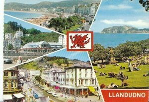 Wales Postcard - Views of Llandudno - Upper Mostyn Street - Little Orme   ZZ826