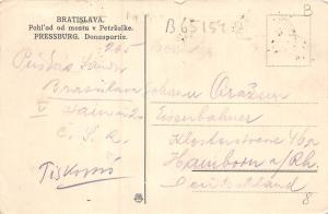 B65154 Pohl`ad od mostu v petrzalke Bratislava Pressbury Pozsony   slovakia