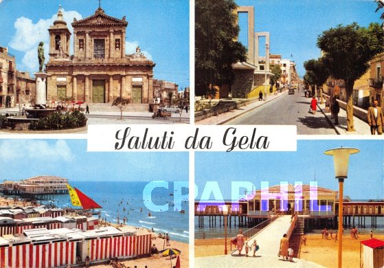 Postcard Modern Saluli da Gela