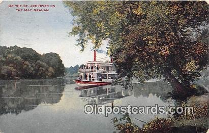 Up the St Joe River May Graham Ship 1910 