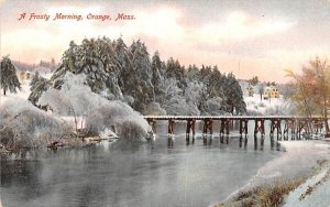 A Frosty Morning in Orange, Massachusetts