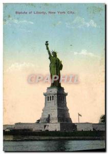 Old Postcard Statue of Liberty Statue of Liberty New York