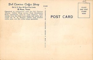Del Camino Coffee Shop Postcard
