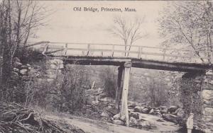 old Bridge Princeton Massachusetts 1908