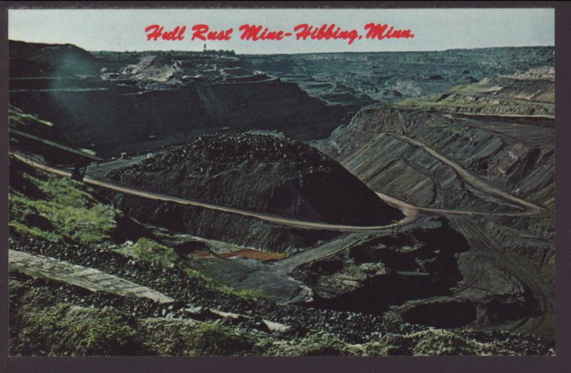 Hill-Rust Mine,Hibbing,MN Postcard