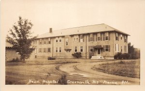 H84/ Greenville Junction Maine RPPC Postcard c1910 Dean Hospital 30