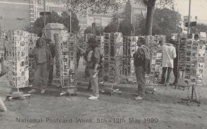 National Postcard Week Museumplein 1990 Amsterdam Postcard