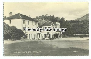 tq1281 - The Loch Achray Hotel, in the Heart of the Trossachs - postcard