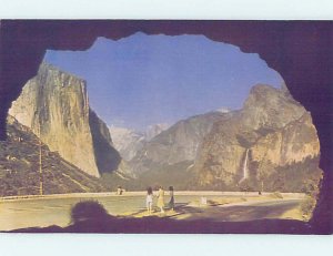 Pre-1980 NATURE SCENE Yosemite Park - Near Stockton & Modesto CA AD3116