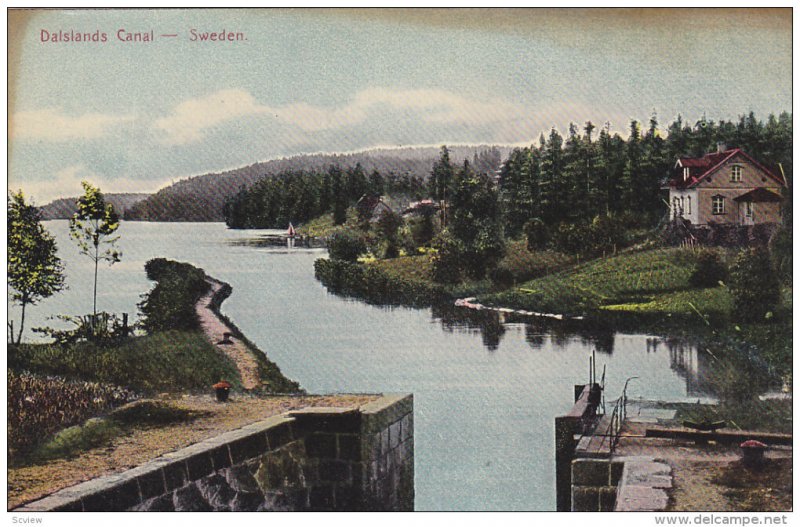 SWEDEN, 1900-1910´s; DaIsland Canal
