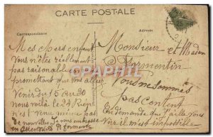 Old Postcard Roye Ruins Square D & # 39Armes entrance to the Rue des Minimes ...