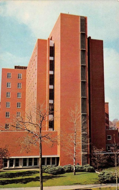 SOUTH BEND, Indiana IN    MEMORIAL HOSPITAL    ca1950's Vintage Chrome Postcard