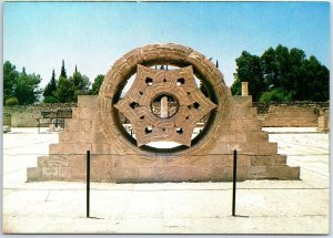 VINTAGE POSTCARD THE HISHAM PALACE AT JERICHO JORDAN c. 1960s