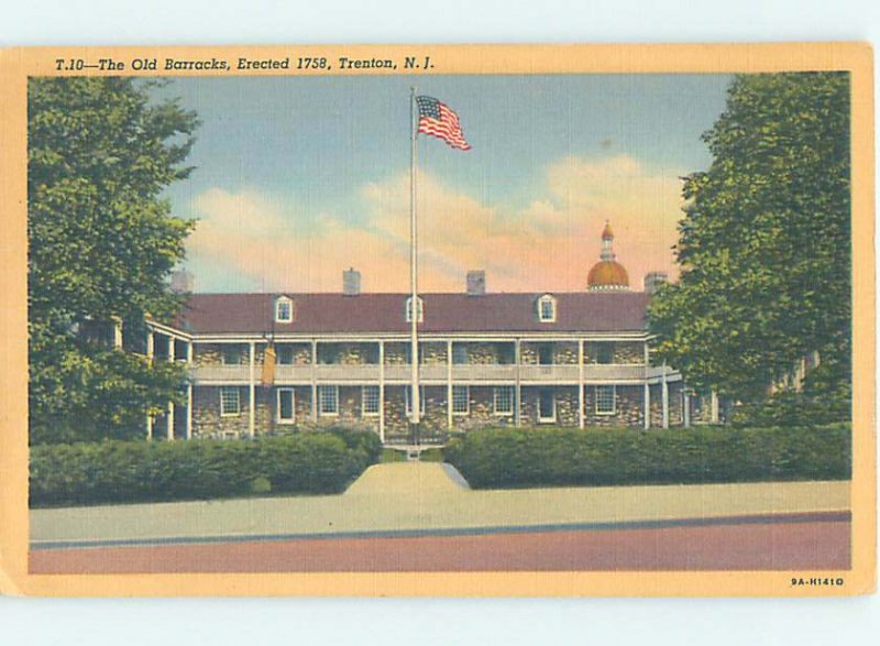 Linen MILITARY SCENE Trenton New Jersey NJ AF8396