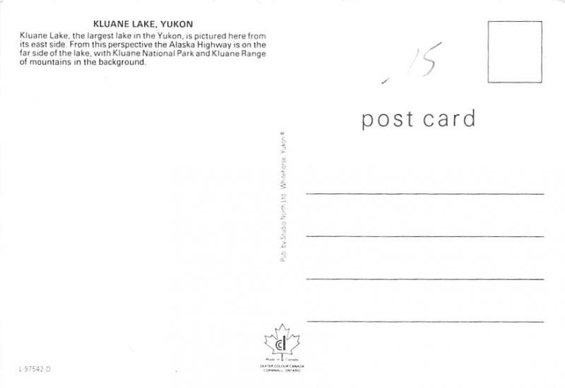 Kluane Lake - Yukon