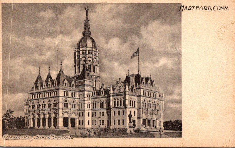 Connecticut Hartford State Capitol Building 1904