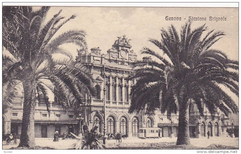 Stazione Brignole, Genova (Liguria), Italy, 1900-1910s