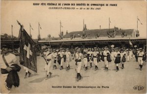 CPA AK CLERMONT-FERRAND - Societe Suisse de Gymnastique de Paris (118248)