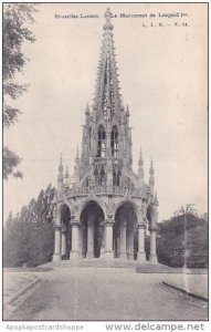 Belgium Brussells Laeken La Monument De Leopold Ier