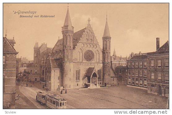 's-Gravenhage, Binnenhof met Ridderzaal, South Holland, Netherlands, 00-10s