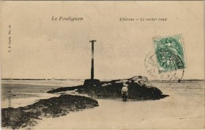 CPA LE POULIGUEN Chateu Le rocher rond (150615)