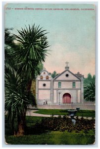 1909 Mission Nuestra Senora De Los Angeles Ocean Park California CA Postcard 