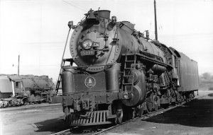 J31/ B&O Railroad Toledo Ohio RPPC Postcard c60s Loco 155