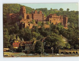 Postcard The Castle, Heidelberg, Germany