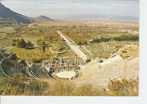 Postal 022594 : Efes - Turkey, Great Theatre and port street