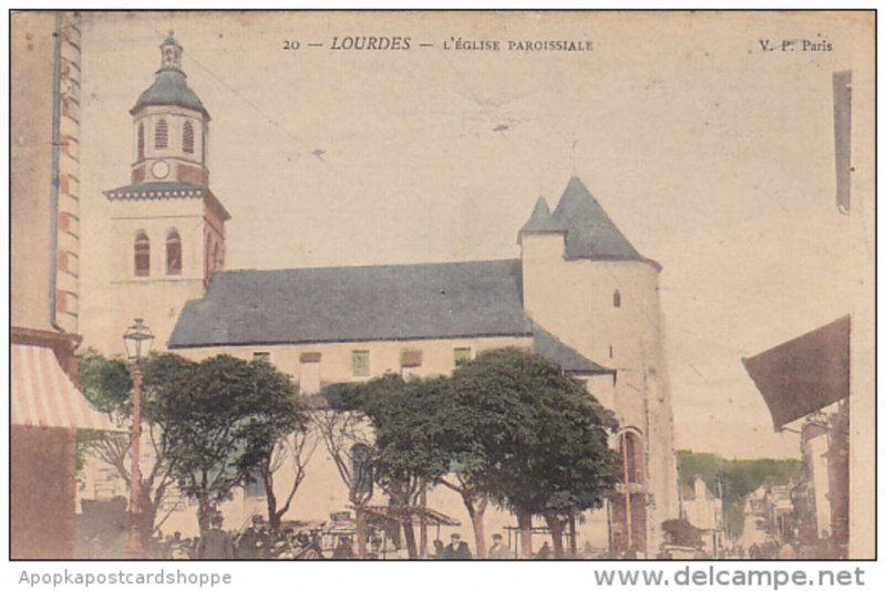 France Lourdes L'Eglise Paroissiale