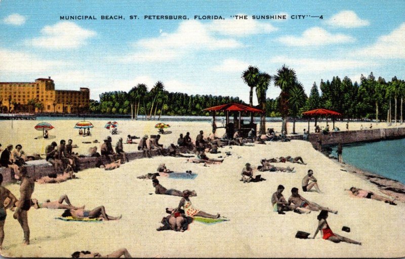 Florida St Petersburg Municipal Beach