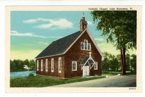 VT - Lake Bomoseen. Catholic Chapel