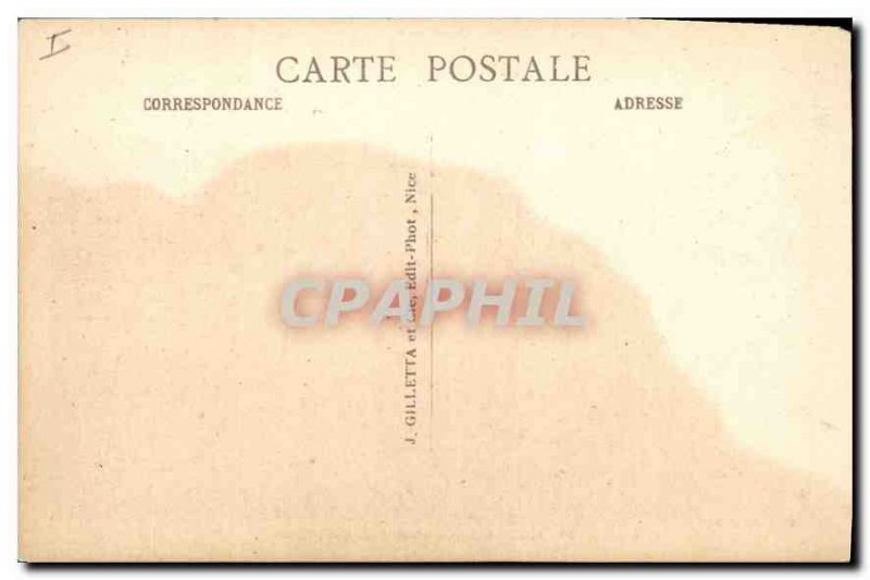 Nice Old Postcard General View from Mont Boron