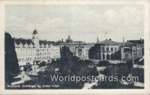 Stortinget og Grand Hotel, Kristiania Sweden Unused 